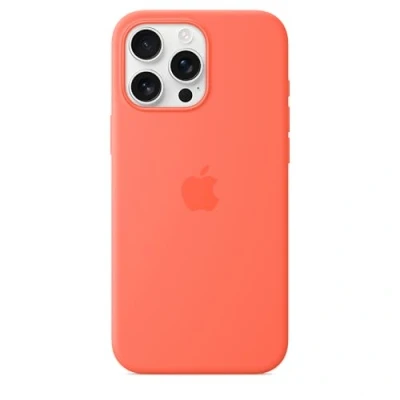Bild av Apple iPhone 16 Pro Max Silicone Case With Magsafe Tangerine