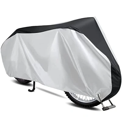 Bild av Motorcykelskydd utomhus vattentät vintersäker, motorcykel presenning cykel garage inomhus, UV resistent skydd för motor moped skoter skoter, 200 x 70 110 cm