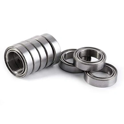 Bild av 10 st 6700ZZ dubbelsk?rmad kullager tunn sp?rkullager st?l dubbelsk?rmlager miniatyr * 15 4mm