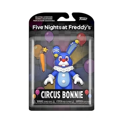 Bild av Funko Action Figure: Five Nights at Freddy&#039;s (FNAF) SB Circus Bonnie The Rabbit samlarobjekt presentidé officiella varor för pojkar, flickor, barn och vuxna videospel fans