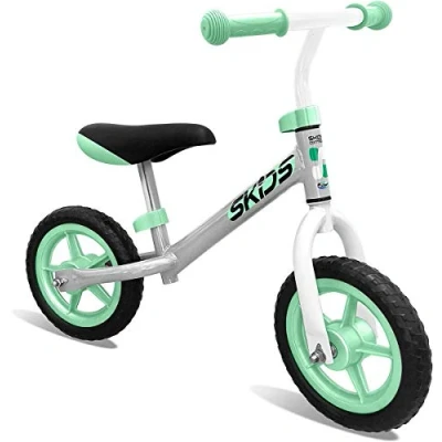 Bild av Skids Control Balanscykel Loopfiets 10 Tum Junior Grå/Rosa