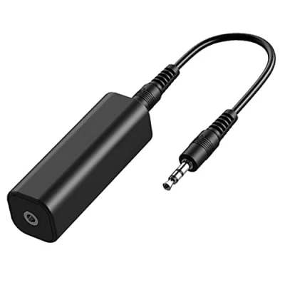 Bild av 1 Ground Loop Noise Isolator Eliminera Ljudbrusisolering Svart för Bilstereoljudsystem Hemstereo