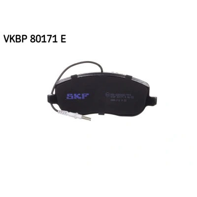 Bild av SKF VKBP 80171 E Jeu de plaquettes frein contact signal d&#039;usure inclus CITROËN: Jumpy I Van, FIAT: Scudo Сamion à Plateau/Сhâssis