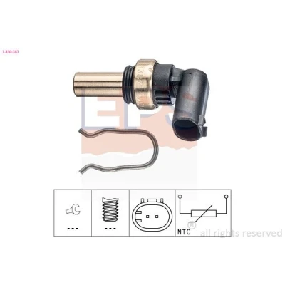 Bild av FACET 7.3387 Sonde De Température Liquide Refroidissement Made in Italy OE Equivalent OPEL: Astra J 5 portes, Insignia A Sports Tourer