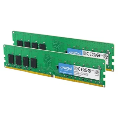 Bild av Crucial RAM CT2K16G4DFRA32A 32GB Kit (2x16GB) DDR4 3200MHz CL22 (eller 2933MHz eller 2666MHz) Skrivbordsminne