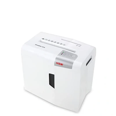 Bild av HSM shredstar S10 dokumentförstörare, säkerhetsnivå P 2, 10 ark (remskärning) med CD 6 mm