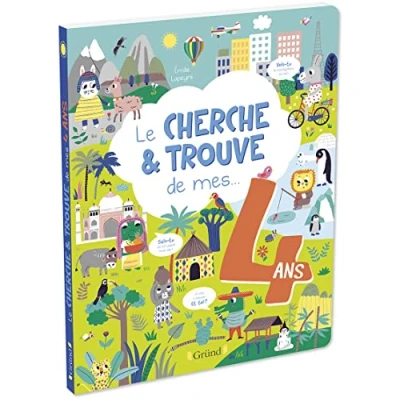 Bild av Cherche et trouve de mes 4 ans Album tout carton À partir