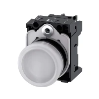 Bild av Siemens 3SU1102 6AA60 1AA0 Ljusindikator platt Vit 24 V/AC, V/DC 1 st