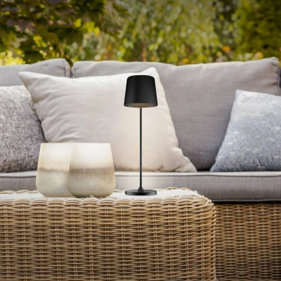 Bild av Brilliant Kaami LED bordslampa, dimbar svart matt