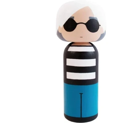 Bild av Lucie Kaas Andy träfigur, trä, flerfärgad, 14,5 cm