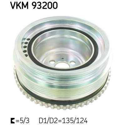 Bild av SKF VKM 93200 Poulie Damper 135 / 124 8 FIAT: Doblo I Break, Cargo, II Van Break