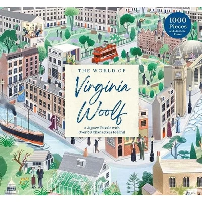 Bild av The World of Virginia Woolf A Jigsaw Puzzle /anglais: 1000 piece