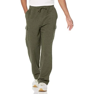 Bild av Amazon Essentials Herr Cargo Fleece sweatpants olivljung, X Large