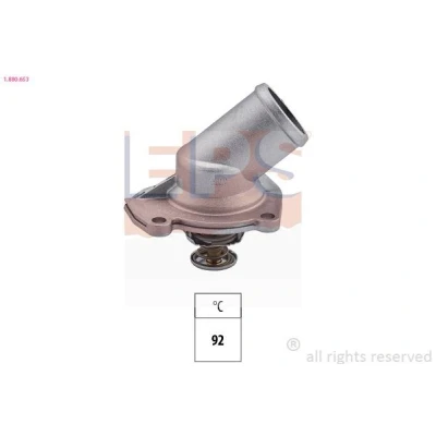 Bild av EPS 1.880.653 Thermostat d&#039;eau 92 Made in Italy OE Equivalent avec joint d&#039;étanchéite OPEL: Corsa D 3/5 portes, Meriva A, C portes