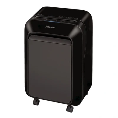 Bild av Fellowes 15 ark dokumentförstörare High Security (P5), pappersdokumentförstörare för kontor, Powershred LX211, Microcut med 23 l papperskorg, 100% dammfri, Safesense, över 2 000