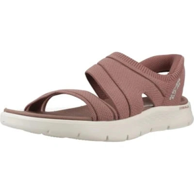 Bild av Skechers dam GO WALK FLEX SANDAL ENTICING sandaler, Brun, 37 EU