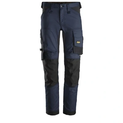 Bild av Snickers Workwear 6341 AllroundWork Arbetsbyxa Marinblå/Svart