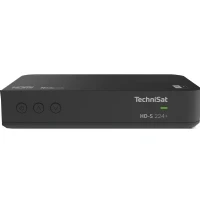 Bild av TechniSat HD S 224+, Satellit, HD, DVB S2, 576i, 576p, 720i, 720p, 1080i, 1080p, Sort, Digital
