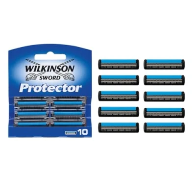 Bild av Wilkinson Sword Protector Rakblad för Män Paket med 10