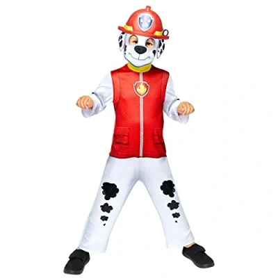 Bild av Amscan 9909116 Officiellt licensierad Paw Patrol Chase maskeraddräkter för barn pojkar 4 6 år