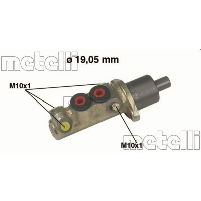 Bild av Huvudbromscylinder METELLI 05 0191