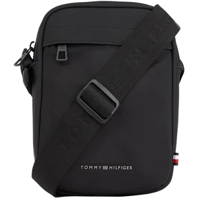 Bild av Tommy Hilfiger Repreve MINI Reporter Axelremsväska, Storlek: One Size, Black