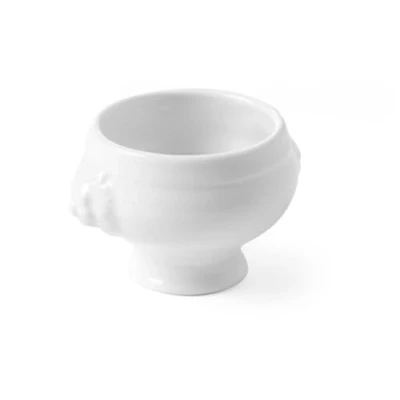 Bild av HENDI soppskål, hög och slitstyrka, lämplig för mikrovågsugn, diskmaskin, 0,05 l, ø55 x (H) 45 mm, vitt porslin