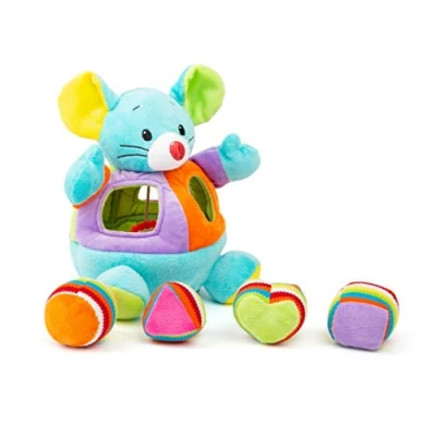 Bild av Small Foot Shape Sorter Mouse Plush 5dlg.