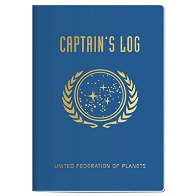 Bild av Star Trek Captain&#039;s Log Passport Size Mini Notebook