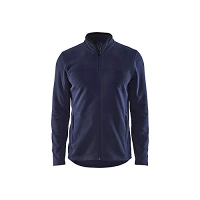 Bild av MICROFLEECEJACKA 4895 1010 MARINBLÅ XS Beijerbygg Byggmaterial