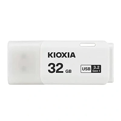 Bild av KIOXIA 32GB TransMemory U301 USB 3.2 Flash Drive, White