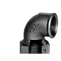 Bild av +GF+ Union elbow black conical for f