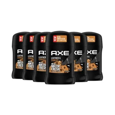 Bild av Axe Deodorant Stick läder &amp; Cookies utan aluminium med långvarig doft 6 st. x 50 ml
