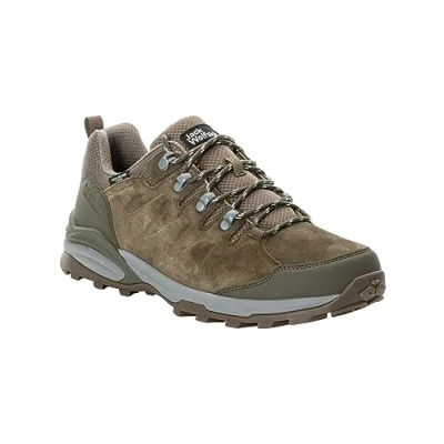 Bild av Jack Wolfskin Unisex Refugio Texapore Low M vandringssko, Kallt kaffe, 39.5 EU