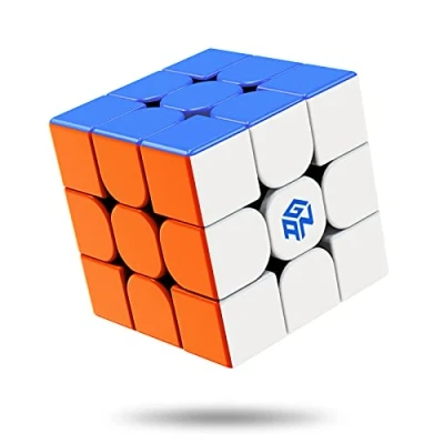 Bild av ROXENDA Gan 356 RS Speed ​​Cube, 3x3 356RS Stickerless Speedcube, Cube V3 System Magic för nybörjare och proffs, R Uppgraderad version