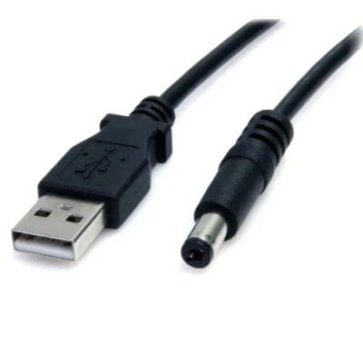 Bild av StarTech USB Type M 5 V hålkontakt, till 5,5 mm DC kontakt, 90 cm