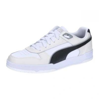 Bild av PUMA Unisex Rbd Game Low Sneakers, WHITE BLACK VAPOR GRAY, 41 EU
