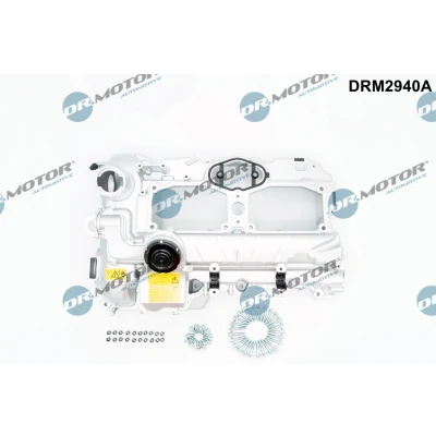Bild av DR.MOTOR AUTOMOTIVE DRM2940A Cache Culbuteur avec bagues d’étanchéité soupape de reniflard, vis/boulons BMW: 5 Berline, 1 portes