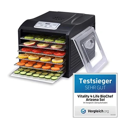 Bild av BioChef Arizona Sol dörrmaskin/dörr med 6 skruvar av rostfritt stål PLUS digital timer + termostat, 1 st. anti häftad folie, x finmaskig infällningsmatta, påhängningsskylt