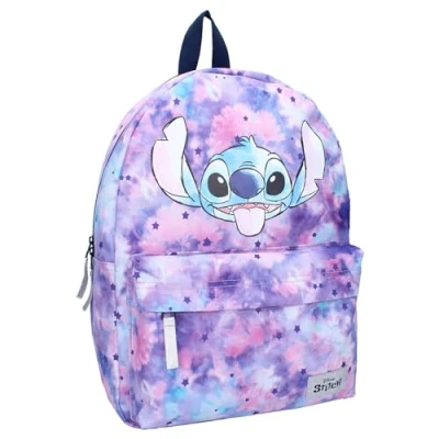 Bild av Disney Lilo &amp; STITCH Your&#039;re My Fav ryggsäck för pojkar skola fritid lila färg storlek 39 x 29 12 cm, Lila, Taglia unica