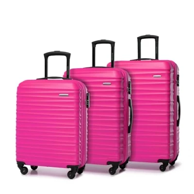 Bild av Wittchen Groove LINE SET Resväska, Storlek: One Size, Pink