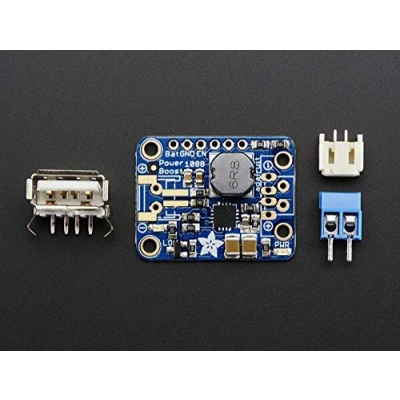 Bild av Adafruit PowerBoost 1000 Basic USB uppåtvänd omvandlare 5 V @ mA från 1,8 V+