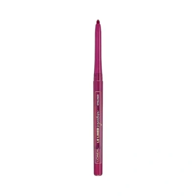 Bild av L&#039;Oréal Paris A99467 Le Liner Signatur 10 Rose latex, exakt och långvarig eyeliner, pennform med utvridbar påfyllning, tork vattentät, 1 st, rosenlatex
