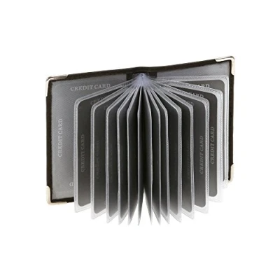 Bild av LEAS ID korthållare äkta läder, svart Card Collection&#039;&#039;, Svart, 10 x 6,5 cm, klassisk, 10x6,5cm, Klassisk