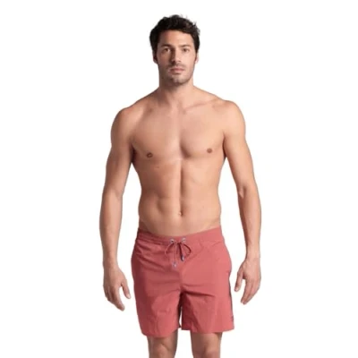 Bild av ARENA Men&#039;s Beach Boxer Solid Strandshorts herr, Astro Red, M