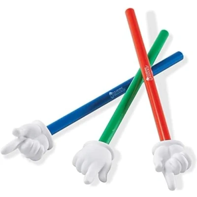 Bild av Learning Resources Student Hand Pekare 3 Stycken Uppsättning, Blandad