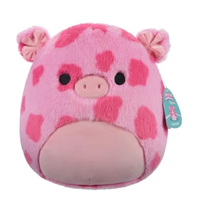Bild av &quot;Squishmallows FuzzAMallows Plyschleksak Gwendle the Pig 30 cm Rare Exclusive Original 2025 &quot;
