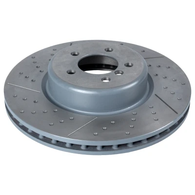 Bild av SWAG 20 10 5720 Disque de frein Essieu avant 370 30 5 120 perforé/ventilé l&#039;intérieur revêtu à haute teneur en carbone BMW: 1 portes, 3 Berline