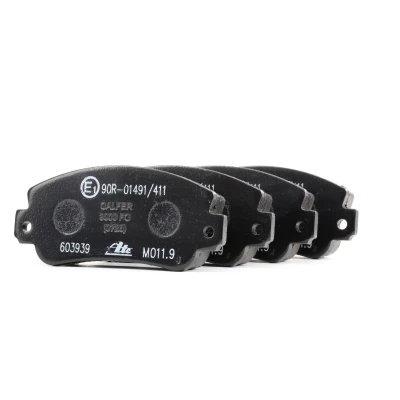 Bild av ATE 13.0460 3939.2 Jeu de plaquettes frein préparé pour indicateur d&#039;usure, contact signal d&#039;usure exclu FIAT: Panda I 3/5 portes