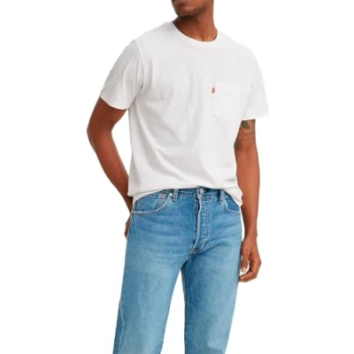 Bild av Levi&#039;s SS Classic Pocket TEE Evergreen SLUB Tshirt bas, Storlek: XS, Desert sun